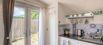 Hideaway pod near Loch Ness for a tranquil retreat, with private garden