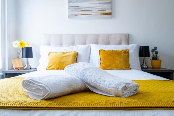 1 Schlafzimmer, Schreibtisch, Bügeleisen/Bügelbrett, WLAN