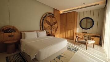 1 bedroom, minibar, individually furnished, desk