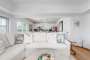 Maison, 3 chambres | Salle de séjour