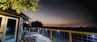 Luxury Safari Tent #4 Scenic Hill Country Views- Private Deck/Hot Tub/Pond Pool