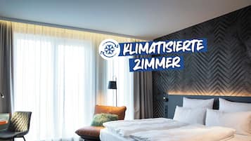 Business-Doppelzimmer | Schreibtisch, kostenloses WLAN, Bettwäsche