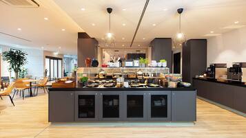 Daily buffet breakfast (EUR 15 per person)