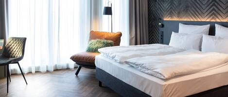 1 sovrum, skrivbord, gratis wi-fi och sängkläder