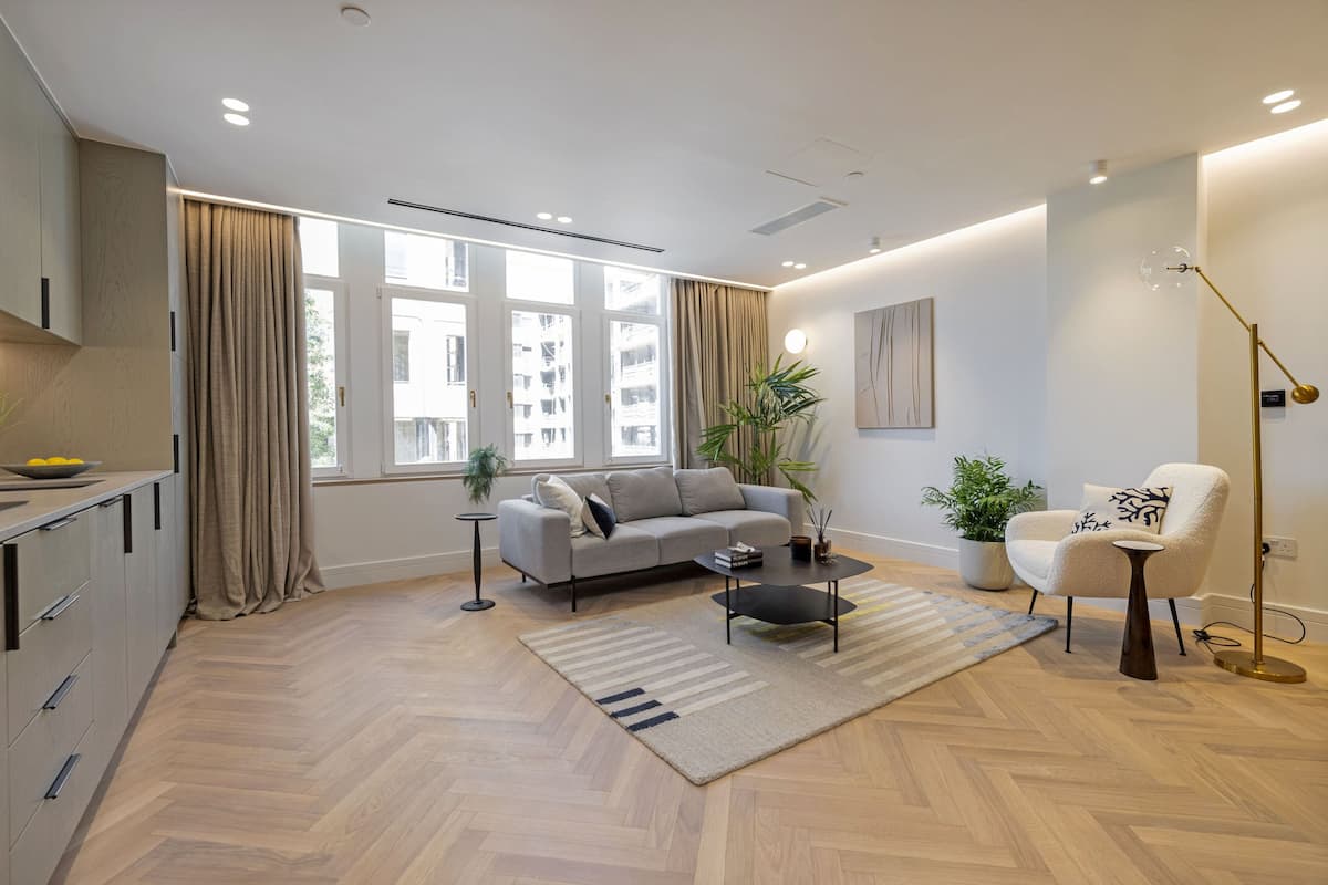 Stylish studio | Living area