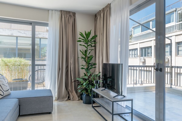 Panoramic Suite | 1 bedroom, premium bedding, in-room safe, soundproofing