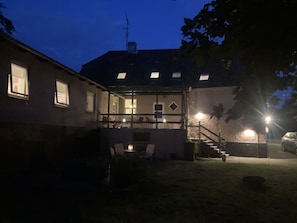 Voorkant van accommodatie