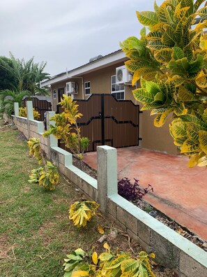 Enceinte de l’hébergement