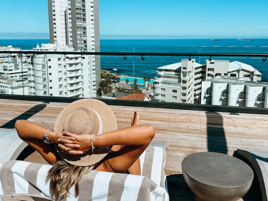 Utsikt fra overnattingsstedet