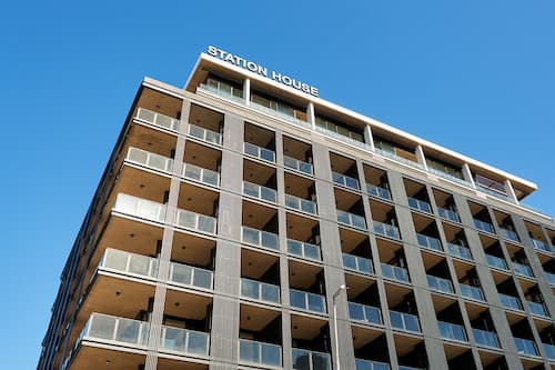 Fassade der Unterkunft