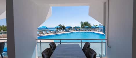 Standard Room, Balcony, Sea View