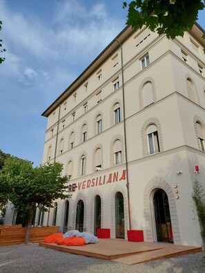 Façade de l’hébergement