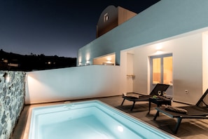 Suite with Private Heated Pool | 1 bedroom, Egyptian cotton sheets, premium bedding, down comforters