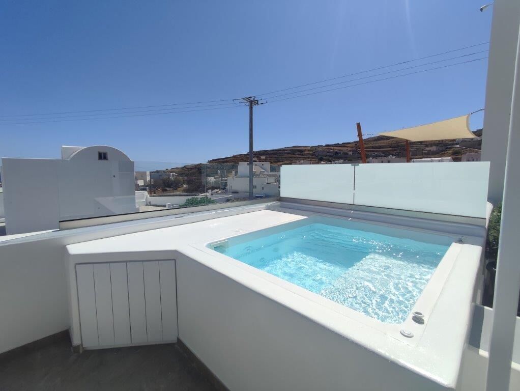 Sea View Suite with Private Hot Tub | Terrasse/Patio