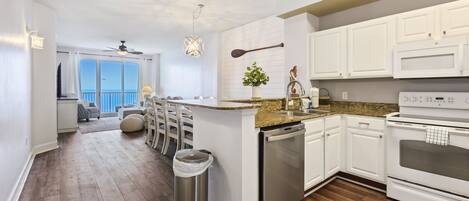 Lejlighed - 2 soveværelser - havudsigt (1902) | Opholdsområde