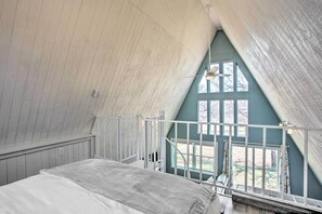 1 sovrum, strykjärn/strykbräda, gratis wi-fi och sängkläder