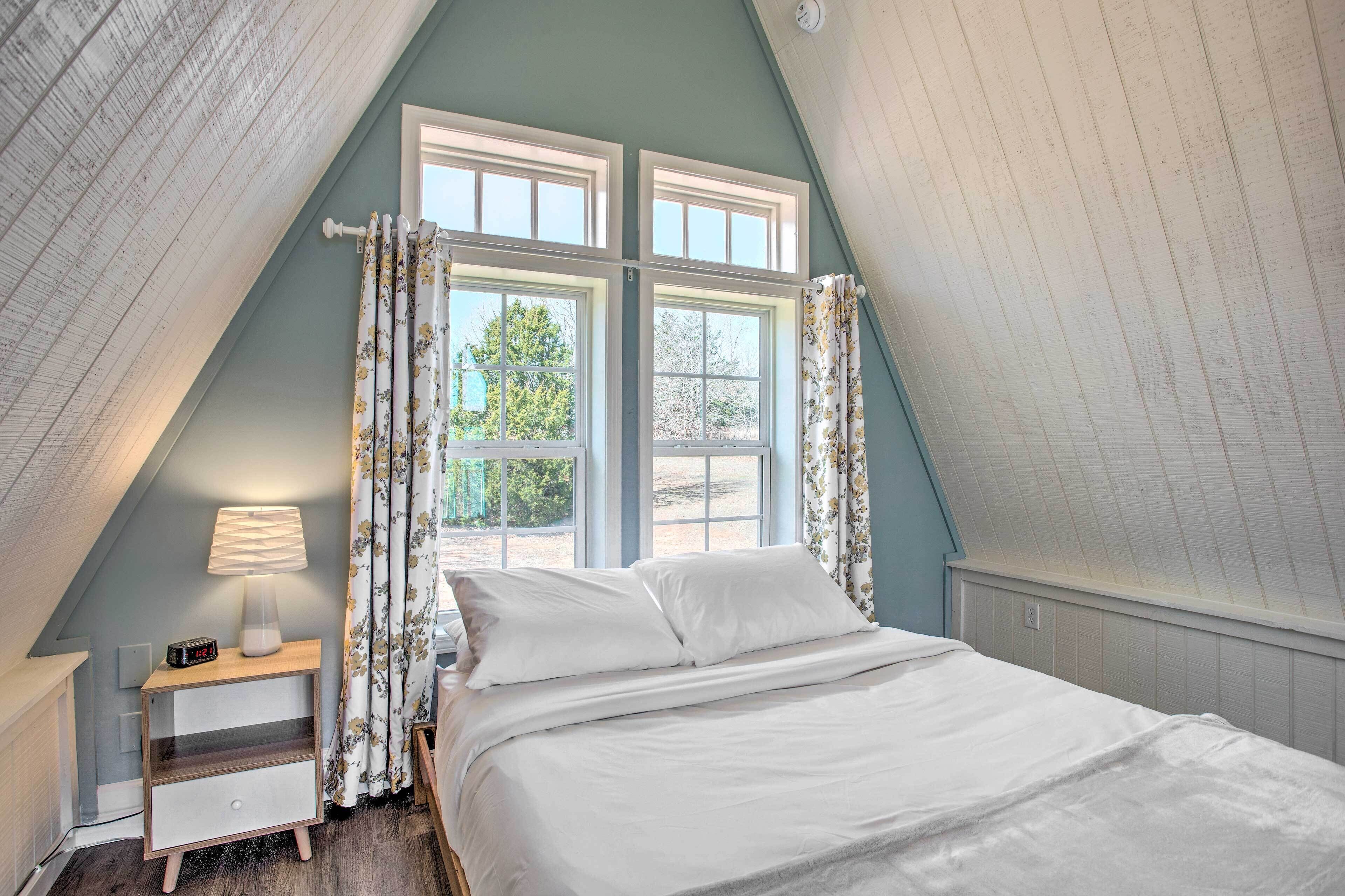 1 soverom, strykejern/-brett, wi-fi (inkludert) og sengetøy