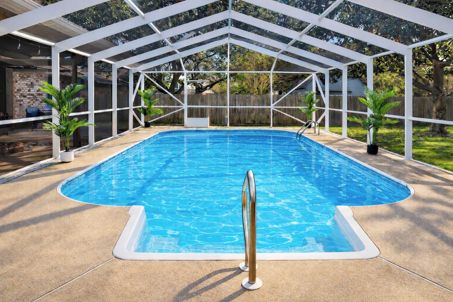 Piscine chauffée