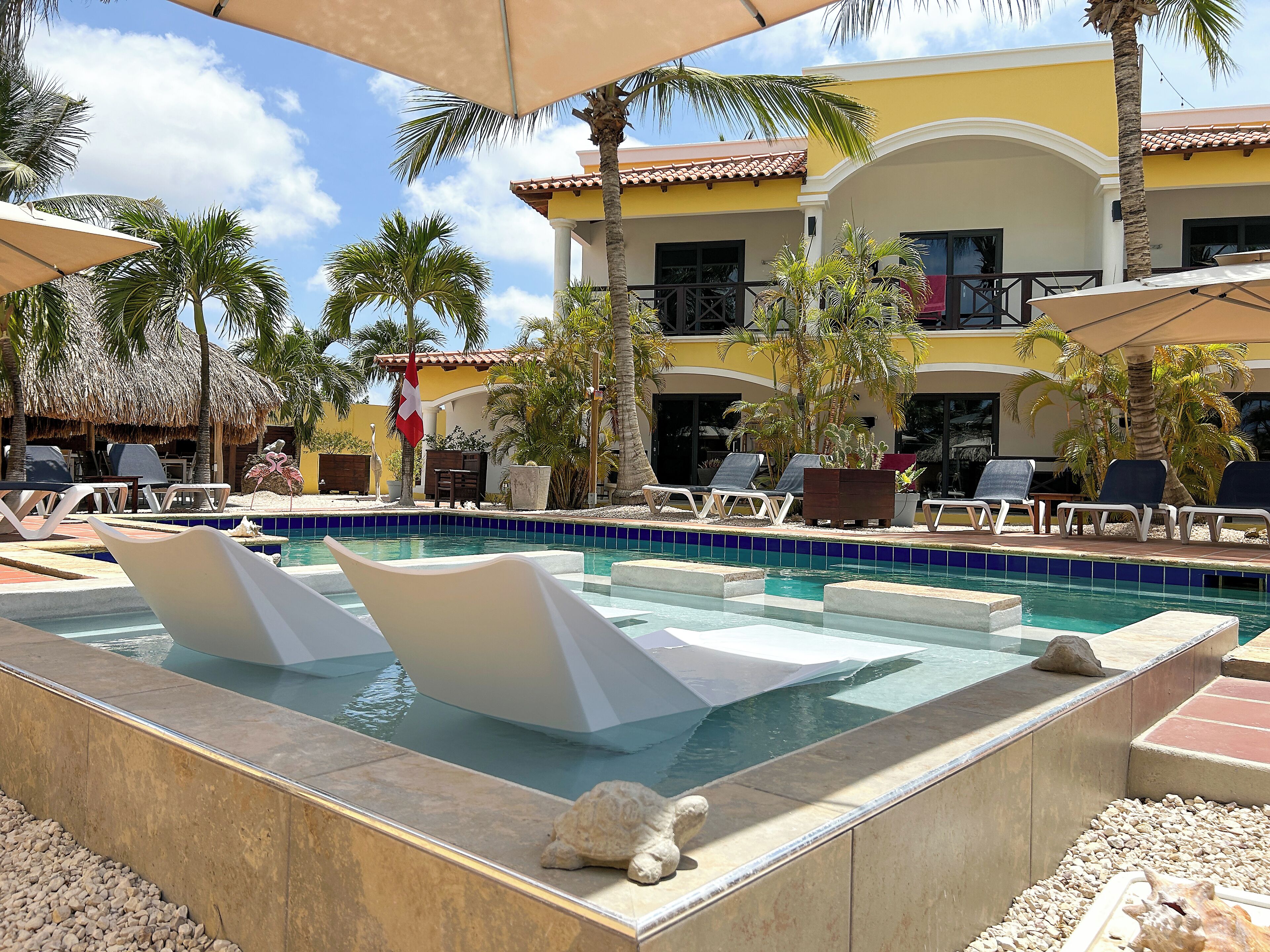 Fassade der Unterkunft