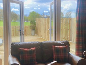 TV, fireplace - 3 bedroom accommodation in Rowardennan, near Loch Lomond (Rowardennan, near Loch Lomond)