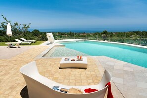 Beheizter Pool
