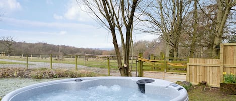 Idromassaggio all'aperto