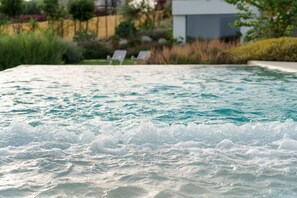 Una piscina riscaldata