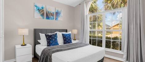 5 habitaciones, tabla de planchar con plancha, wifi y ropa de cama