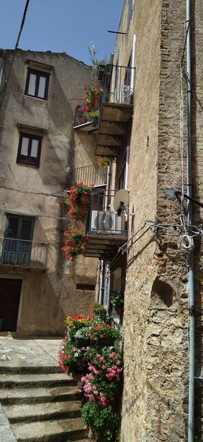 Exterior - The structure overlooks the main street. (Isnello)