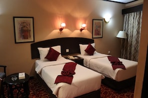 Standardværelse med dobbeltseng eller 2 enkeltsenge | Strygejern/strygebræt, gratis Wi-Fi, sengetøj