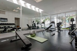 Gym - APARTMENT DELUXE QUADRA at 3 min 5th Av (Playa del Carmen)