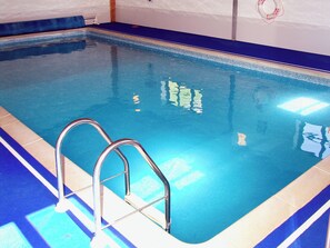 Indoor pool - 4 bedroom accommodation in Halwell, near Totnes (Halwell, near Totnes)