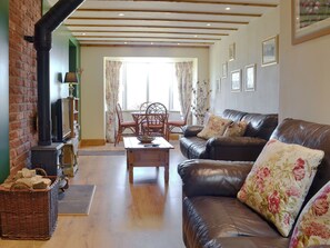 TV, fireplace - Discover Cambridgeshire from this superb holiday lodge. (Little Downham, near Ely)