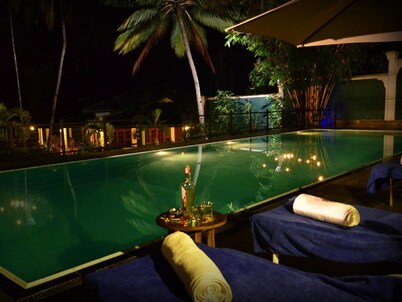 villa with private swimming pool