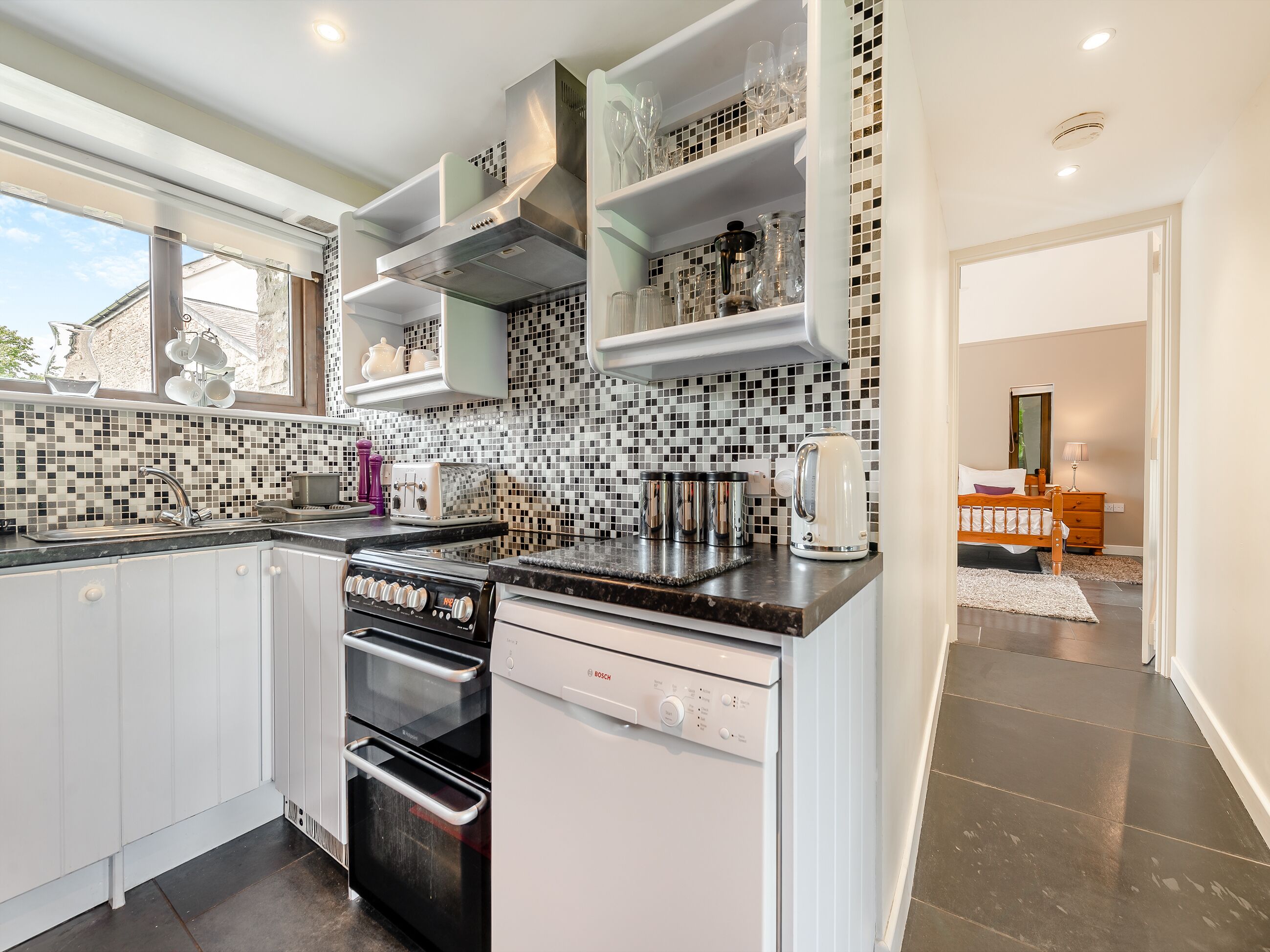Dishwasher, high chair, freezer