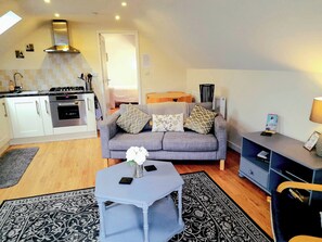 Fernseher, Kamin, DVD-Player