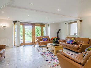 Fernseher, Kamin