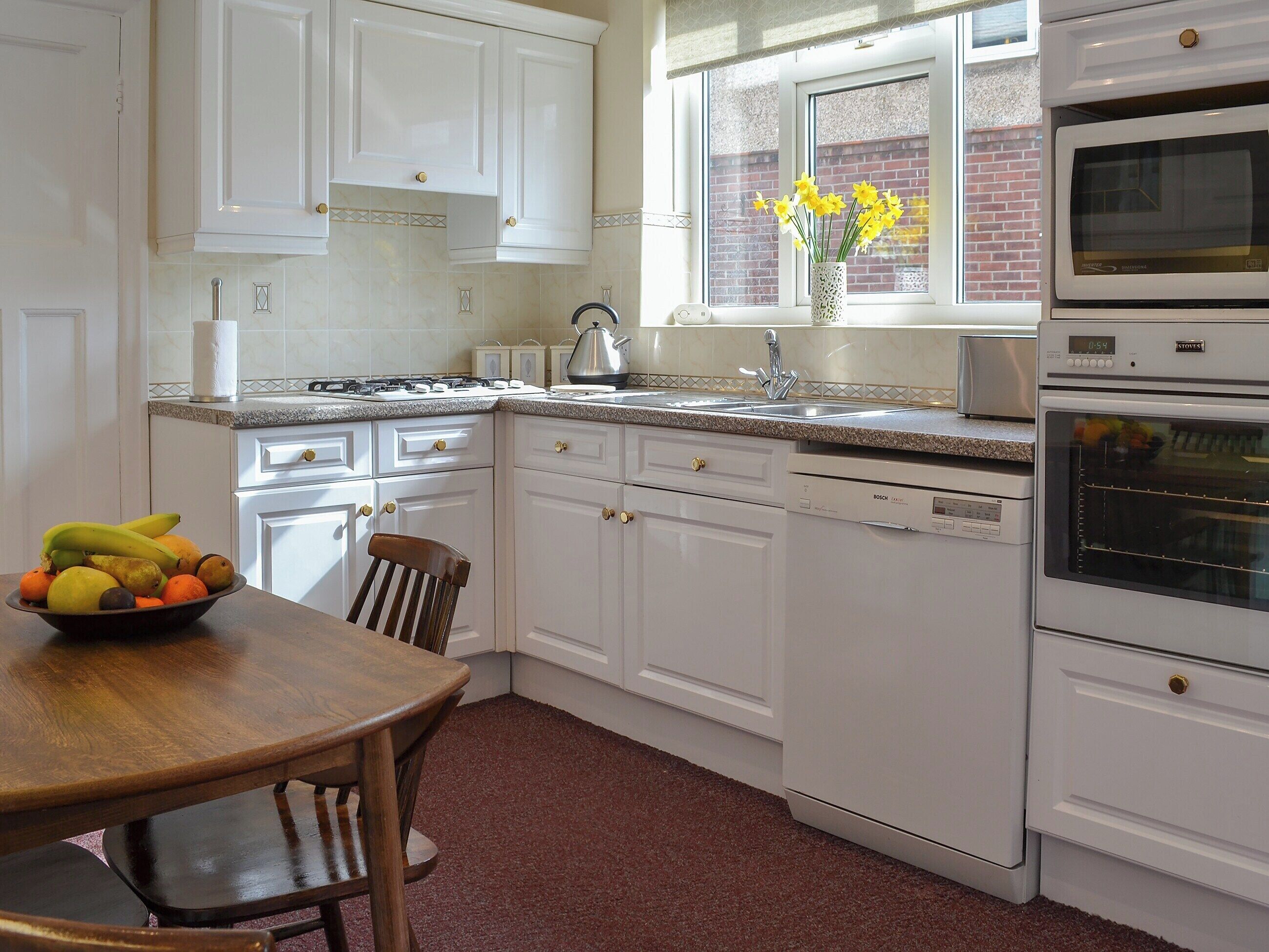 Dishwasher, highchair, freezer