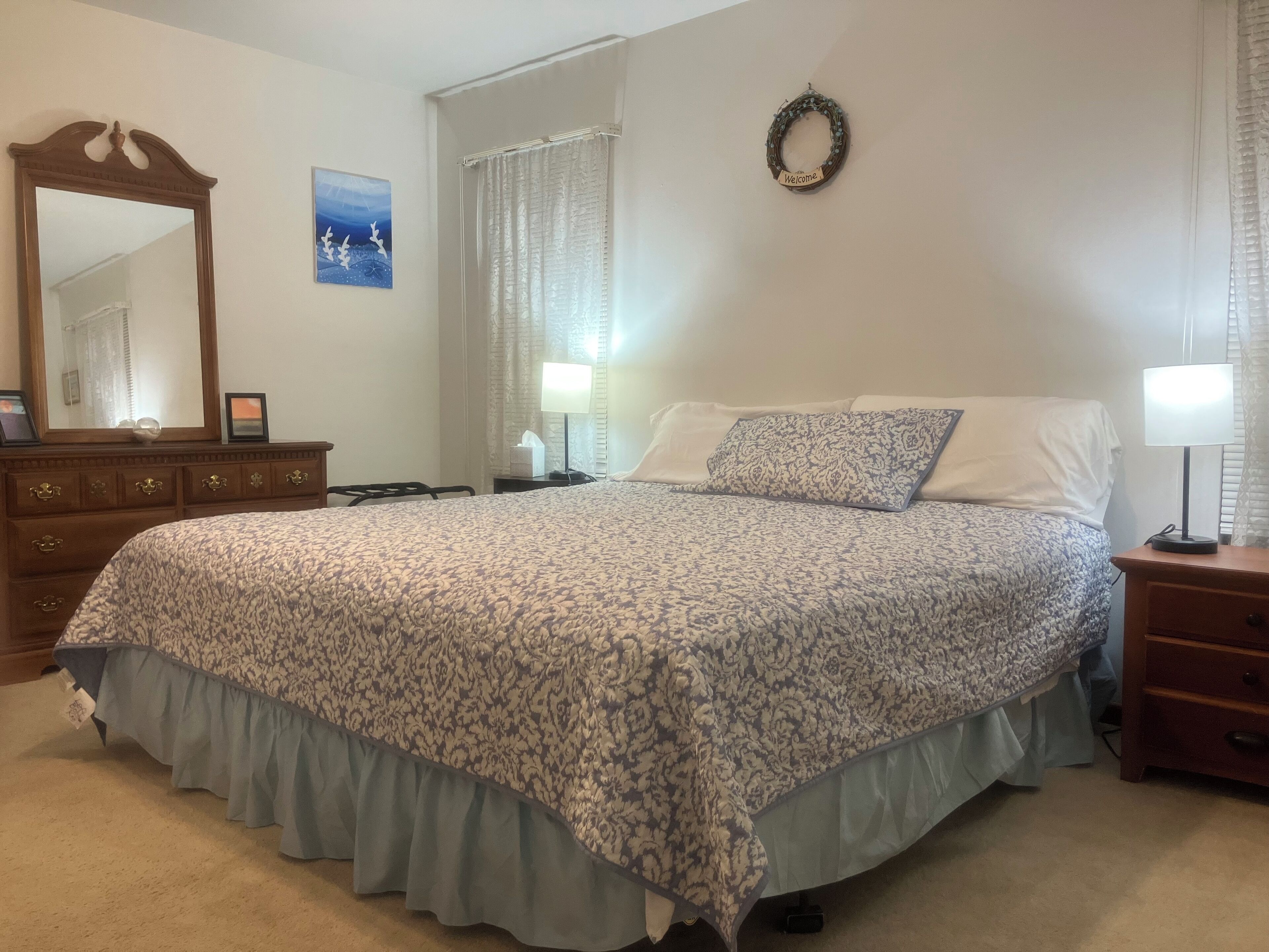 3 chambres, fer et planche à repasser, Wi-Fi gratuit, draps fournis