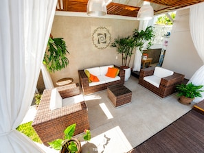 Casa Deluxe, piscina privada (Casa Estrela Rubi) | Terraza o patio