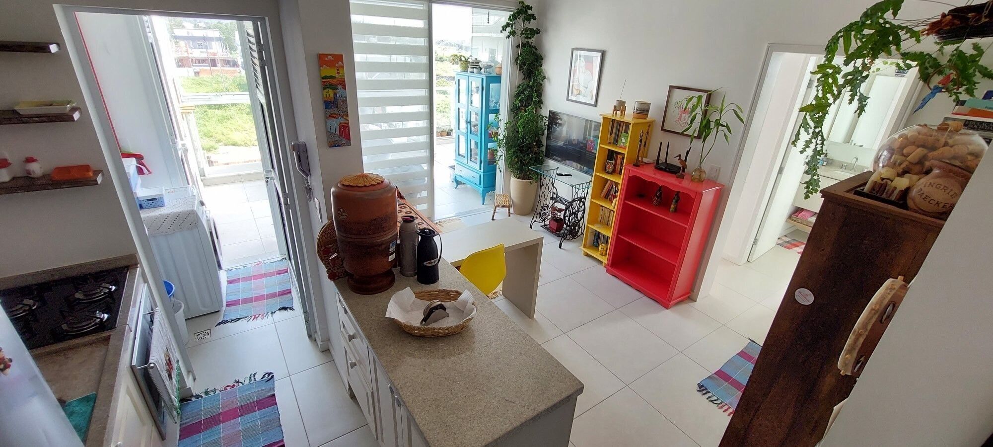 Deluxe Apartment, Jetted Tub, Mountain View | Private kitchen | Fridge, blender, cookware/dishes/utensils, freezer