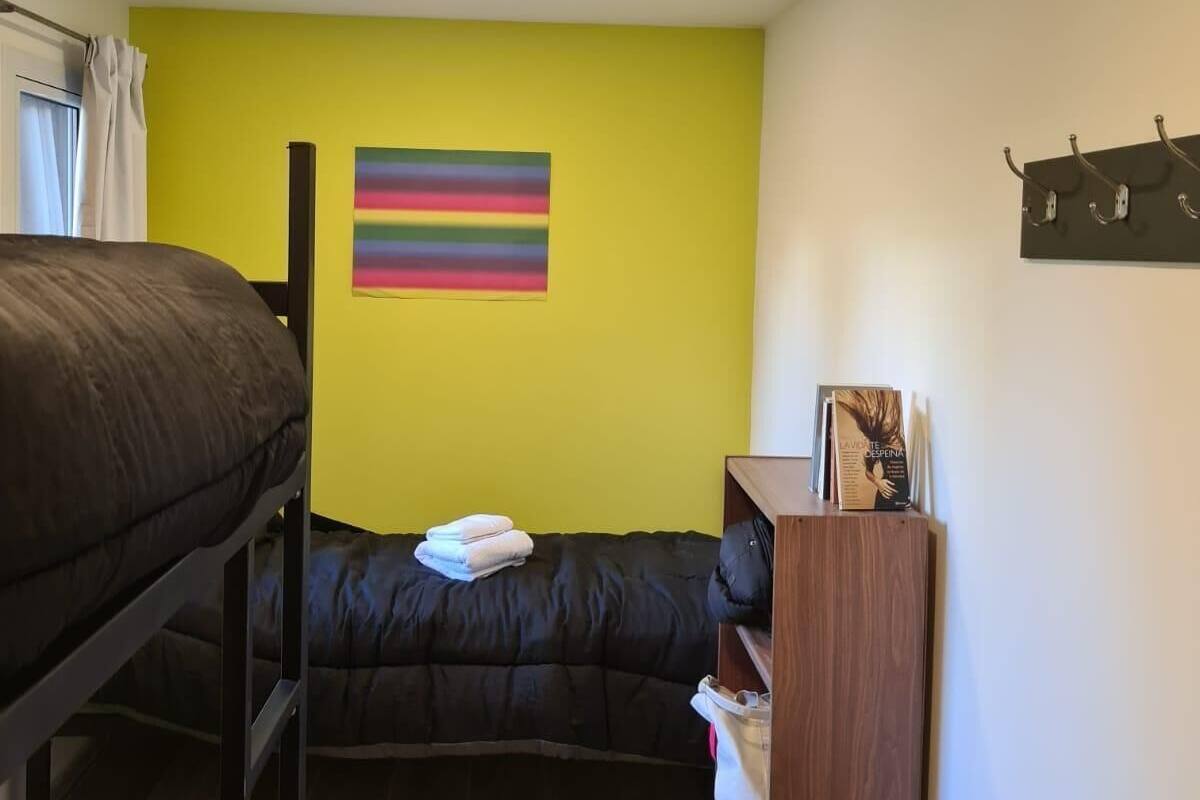 Blackout curtains, free WiFi, bed sheets