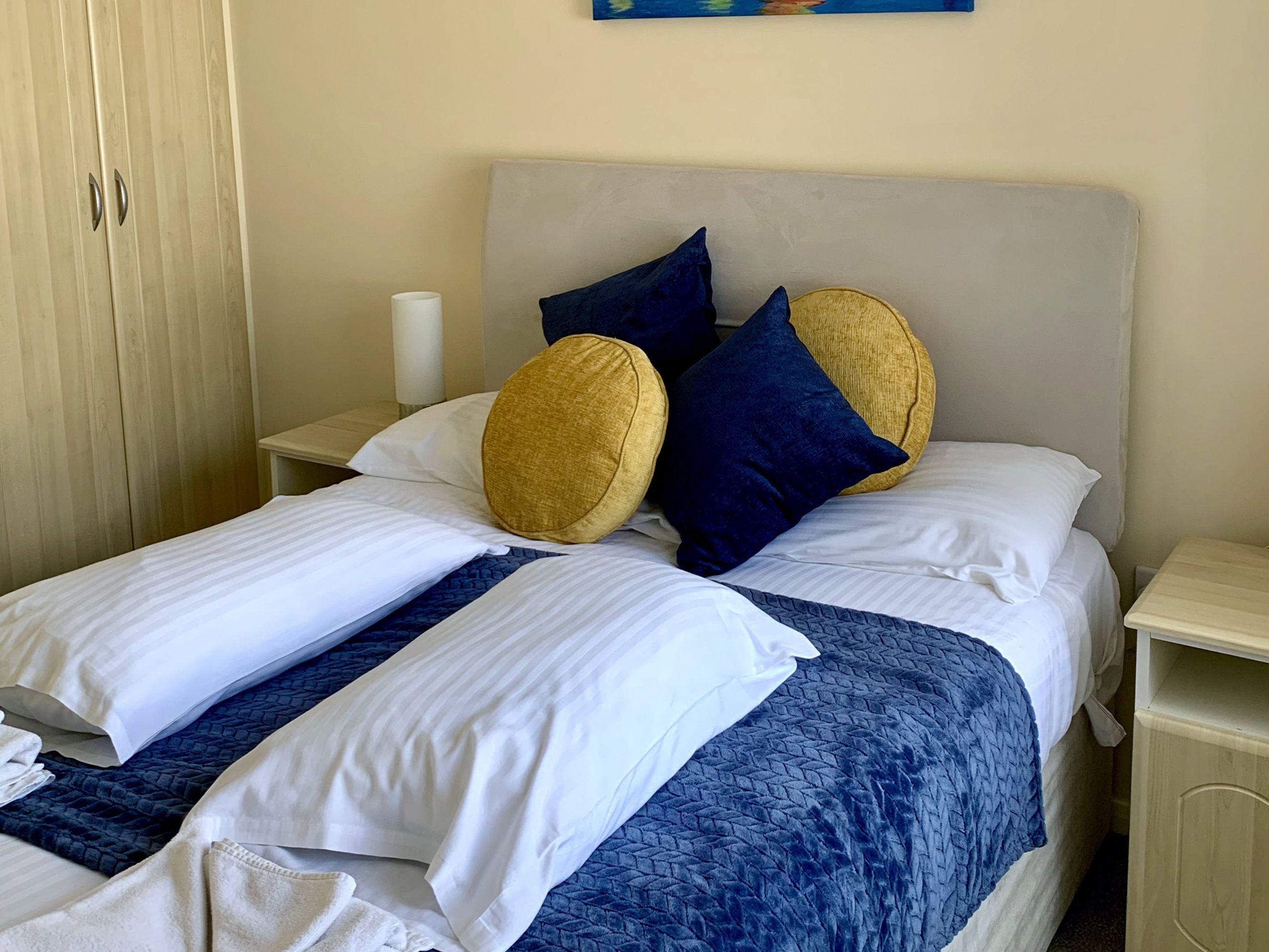 2 chambres, draps fournis