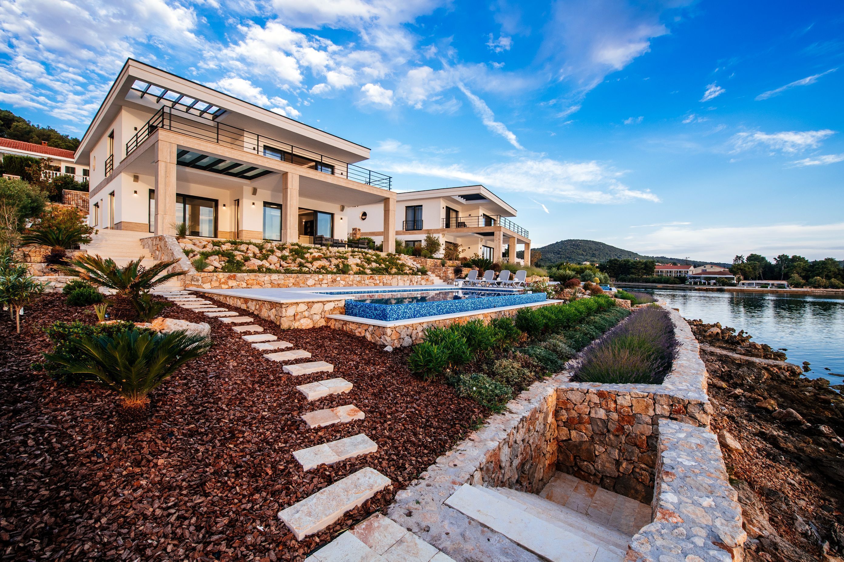 Fassade der Unterkunft