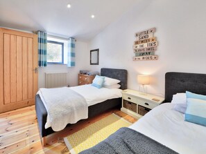 2 habitaciones, wifi gratis y ropa de cama