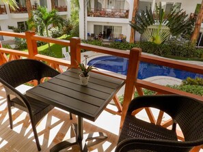 Apartemen Eksklusif | Pemandangan balkon