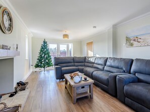 Fernseher, Kamin