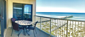 Oceanfront Top-Floor Corner Unit, Fishing Pier & Pool at Amelia By The Sea