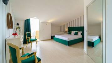4 Schlafzimmer, schallisolierte Zimmer, Bügeleisen/Bügelbrett