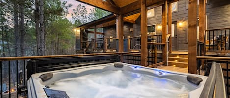 Bain à remous extérieur